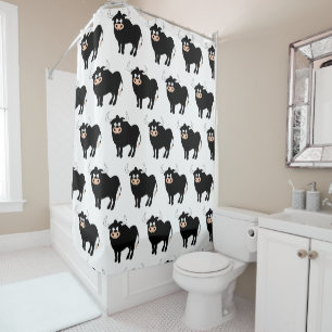 Black Bull Design Douchegordijn