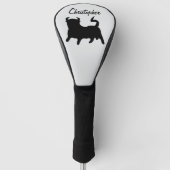 Black Bull Design Golfheadcover (Voorkant)