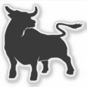 Black Bull Sticker (Voorkant)