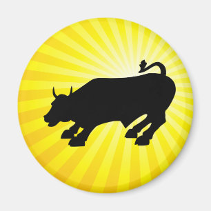 Black Bull van Wall Street opladen Magneet
