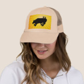 Black Bull van Wall Street opladen Trucker Pet (In situ)