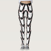 Black Bully Gridlock-Leggings Leggings (Voorkant)