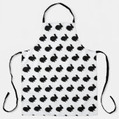 Black Bunny Rabbit Schort (Voorkant)