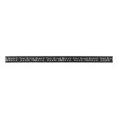 Black Business logo of tekst Bedrijfsnaam minimaal Lint (Voorkant)