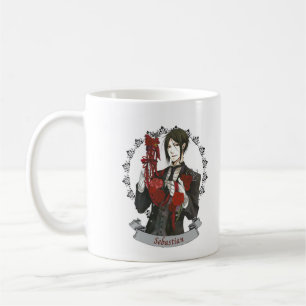 Black Butler Sebastian, Anime geïnspireerd koffie  Koffiemok