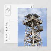 Black Butte Lookout Tower Briefkaart (Voorkant / Achterkant)