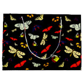 Black Butterflies Groot Cadeauzakje (Achterkant)