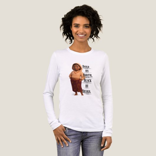 Black By Design,Pixarstyle 3D Tri-Blend Shirt (Voorkant)