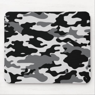 BLACK CAMO - Mousepad Muismat