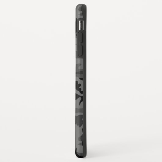 Black Camo Pattern Case-Mate iPhone Case (Achterkant/links)