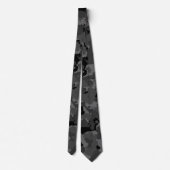 Black Camouflage Necktie Stropdas (Achterkant)