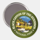 Black Canyon of the Gunnison (rd)2 Magneet (Voorkant / Achterkant)