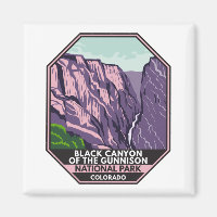 Black Canyon van de Vintage van het Gunnison Natio