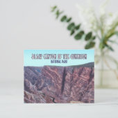 Black Canyon van het Gunnison National Park Briefkaart (Staand voorkant)
