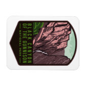 Black Canyon van het Gunnison National Park Magneet (Horizontaal)