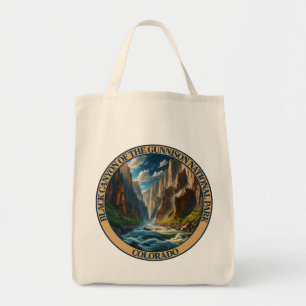 Black Canyon van het Gunnison National Park Tote Bag
