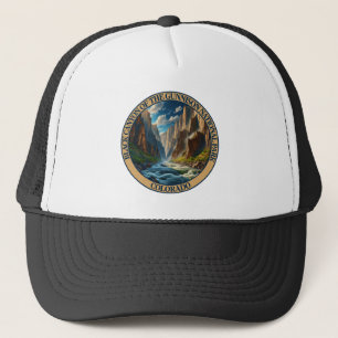 Black Canyon van het Gunnison National Park Trucker Pet