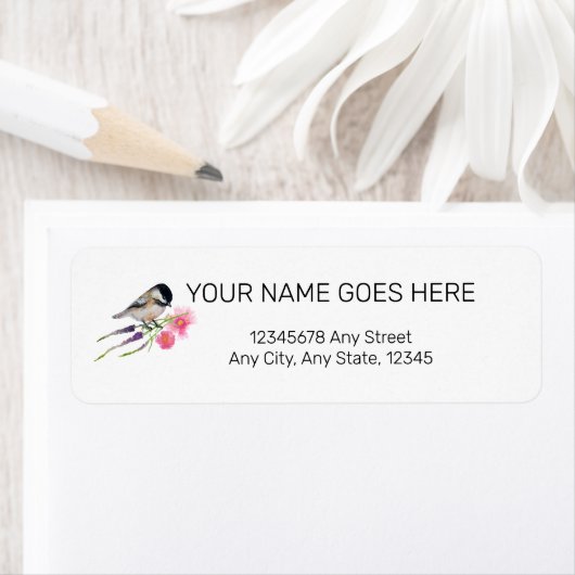 Black Capped Art Etiket (Insitu)