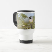 Black Capped Chickadee Birder Reisbeker (Voorkant links)