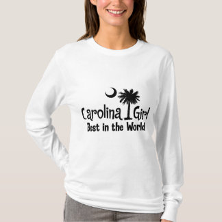 Black Carolina Girl Best in the World T-shirt