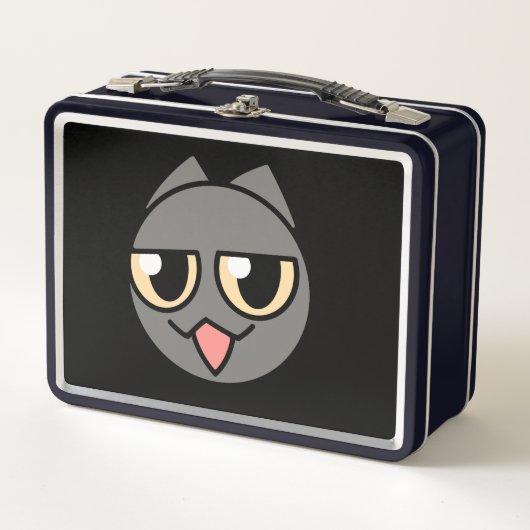Black Cartoon Cat (Voorkant)