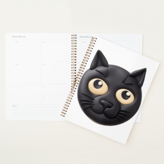 Black Cat 3D geïnspireerd Planner (Display)