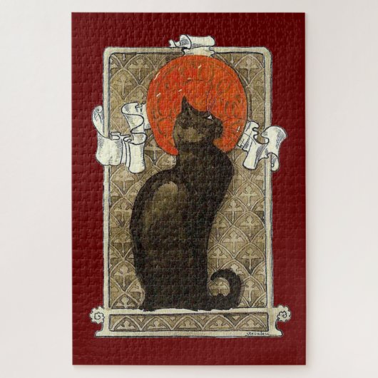 Black Cat, Alexandre Steinlen Legpuzzel (Verticaal)