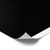 Black Cat And Her Three Kittens Poster (Hoek)