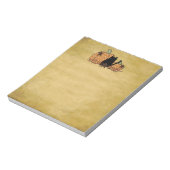 Black Cat and Pumpkins Notitieblok (Gedraaid)