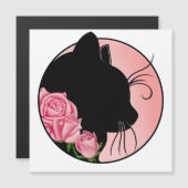 Black Cat and roses (Voorkant / Achterkant)