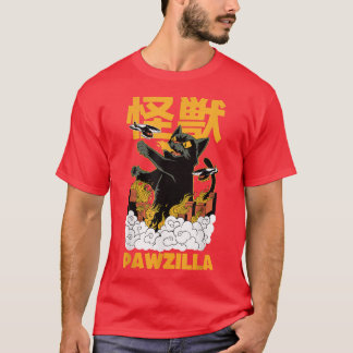 Black Cat Anime Manga Japans komiek T-shirt
