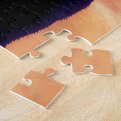 Black Cat Art Kat puzzel Legpuzzel (Zijkant)