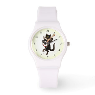BLACK CAT BANJOS WATCH HORLOGE