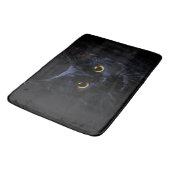 Black Cat Bath Mat (Gekanteld)