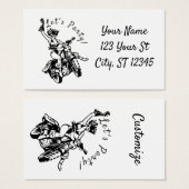 Black Cat Biker Babe Thunder_Cove (Devant & derrière)