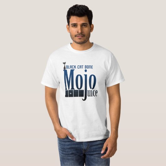 Black Cat Bone Mojo Juice Blues T-shirt (Voorkant volledig)