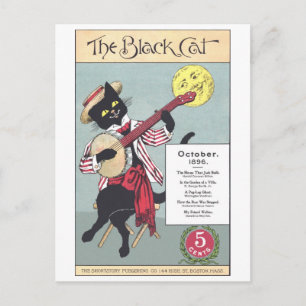 Black Cat Briefkaart