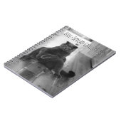  Black Cat Chilling Notitieboek (Linkerzijde)