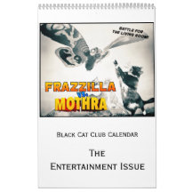 Black Cat Club Calendar, de Entertainment Issue