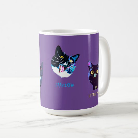 Black Cat Club Mug (Devant droit)