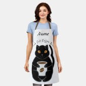 Black Cat Coffee Break Thunder_Cove  Schort (Gedragen)