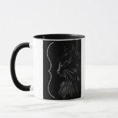 Black Cat Coffee Mok (Links)