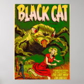Black Cat  Comic book The Darling of Comics Poster (Voorkant)