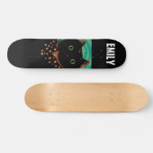 BLACK CAT CUSTOM gepersonaliseerd skateboard (Horizontaal)