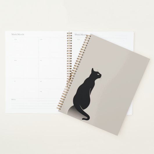 Black Cat Ecru (Devant avec enveloppe)