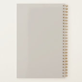 Black Cat Ecru Planner (Achterkant)