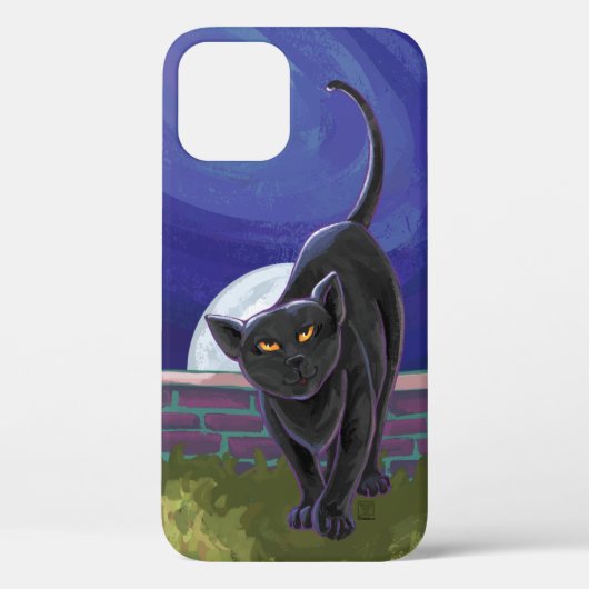 Black Cat Electronics Case-Mate iPhone Case (Achterkant)