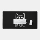 Black Cat Ew Personnes Drôle Amoureux des chats (Clavier et souris)