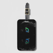 Black Cat Eyes Bagagelabel - (Voorkant (verticaal))