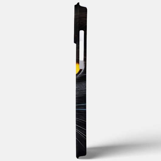 Black Cat Face Case-Mate iPhone Case (Achterkant / Links)